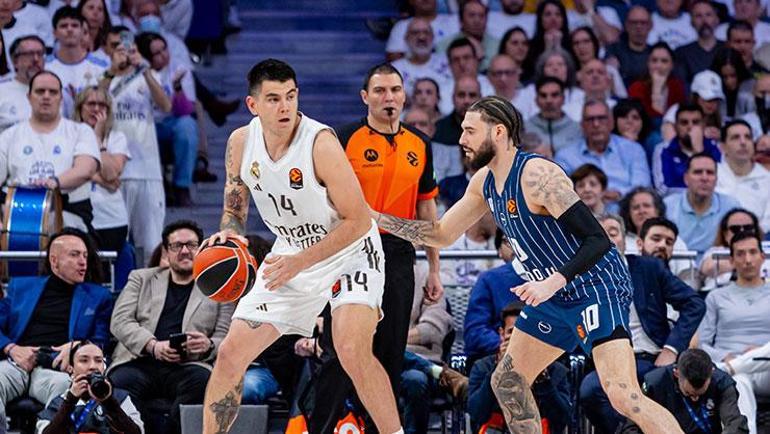 (ÖZET) Anadolu Efes deplasmanda istediğini bulamadı Kötü seri devam etti | Real Madrid - Anadolu Efes maç sonucu: 82-71