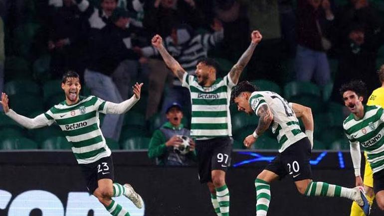 (ÖZET) Sporting tarihi geri dönüşü gerçekleştirdi Çeyrek finale yükseldi | Sporting - Bodo/Glimt maç sonucu: 5-3