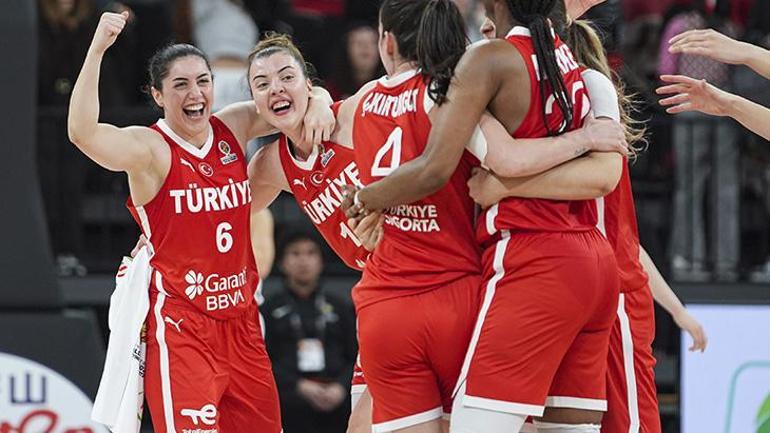 Potanın Perileri Dünya Kupası yolunda 2. galibiyetini aldı... Türkiye - Japonya maç sonucu 75-67