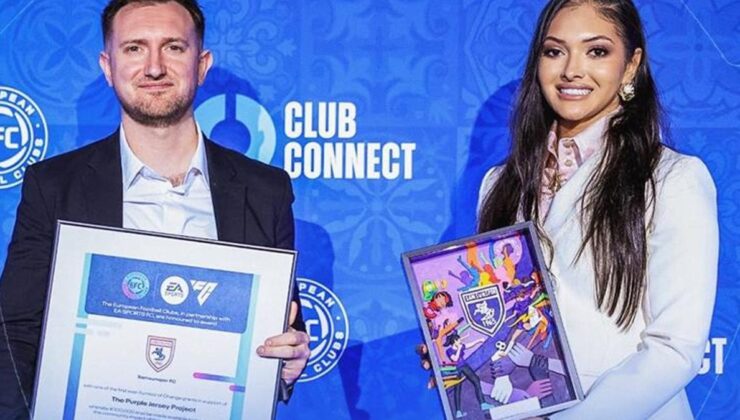 Samsunspor’un ‘Mor Forma’ Projesine Avrupa’dan büyük ödül