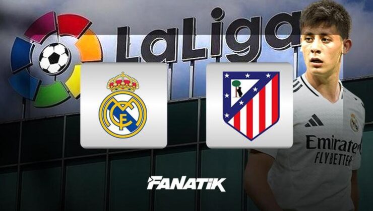 CANLI |Real Madrid-Atletico Madrid maçı ne zaman, saat kaçta, hangi kanalda canlı yayınlanacak? Arda Güler ilk 11’de mi? (La Liga)