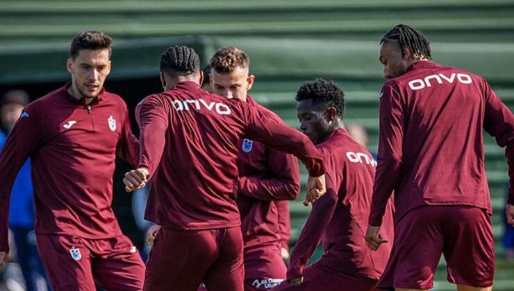 Trabzonspor, Galatasaray maçının hazırlıklarına devam etti