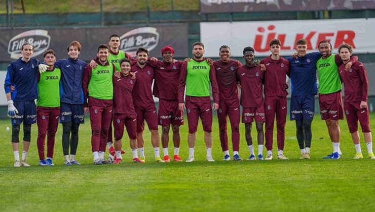 Trabzonspor, Galatasaray maçının hazırlıklarını sürdürdü