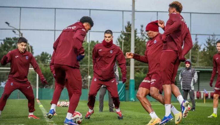 Trabzonspor’da Başakşehir maçı öncesi 2 eksik!