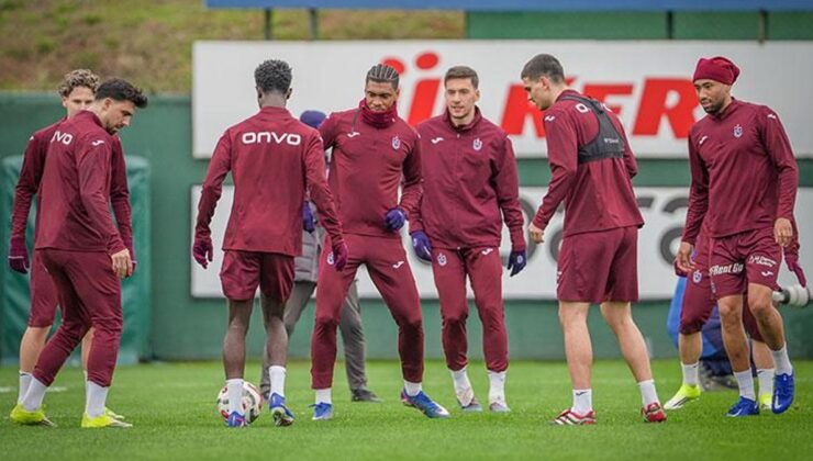 Trabzonspor’da, Galatasaray derbisi hazırlıkları devam etti