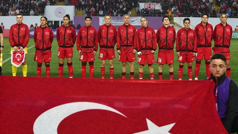 A Milli Kadın Futbol Takımı Sinopta liderle berabere kaldı... İsviçre - Türkiye maç sonucu 1-1