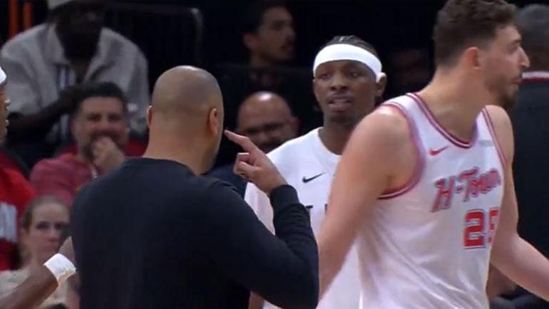 Alperen Şengün ve Ime Udoka birbirine girdi Kafanı kullan dedi, olanlar oldu...