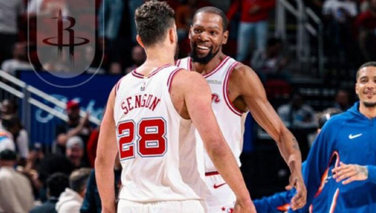 Alperen Şengün ve Kevin Durant, Rockets’ı taşıdı