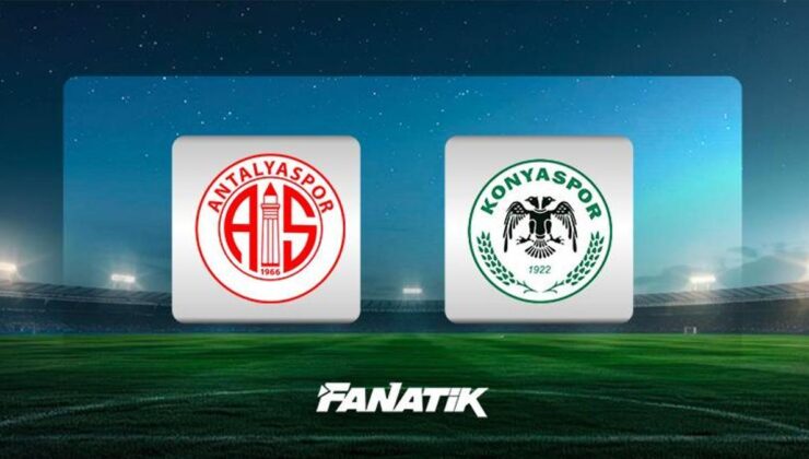 Antalyaspor-Konyaspor maçı ne zaman, saat kaçta, hangi kanalda canlı yayınlanacak? (Süper Lig)