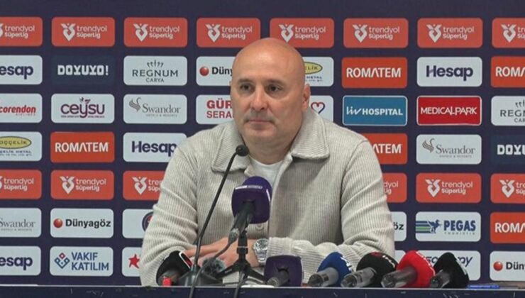 Antalyaspor Teknik Direkörü Sami Uğurlu: Atılan 3 gol bizim için gayet iyiydi