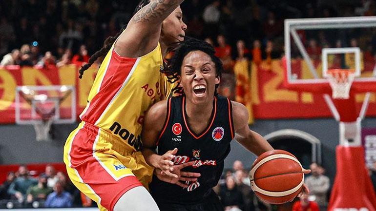 Atinada zafer ÇBK Mersinin Şampiyonluk geliyor.. Athinaikos Qualco - ÇİMSA ÇBK Mersin maç sonucu 80-85