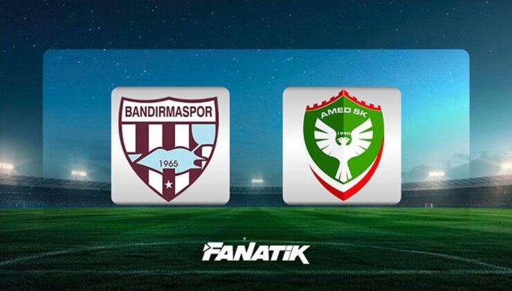 Bandırmaspor – Amed SK maçı ne zaman, saat kaçta, hangi kanalda? (TFF 1. Lig 36. hafta)