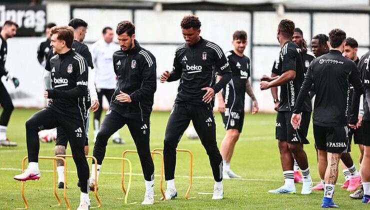 Beşiktaş Antalyaspor hazırlıklarını sürdürdü