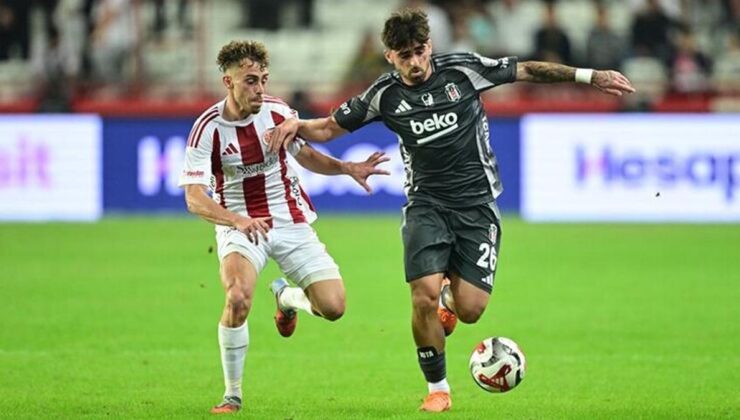 Beşiktaş Antalyaspor maçında iki yıldız yok!