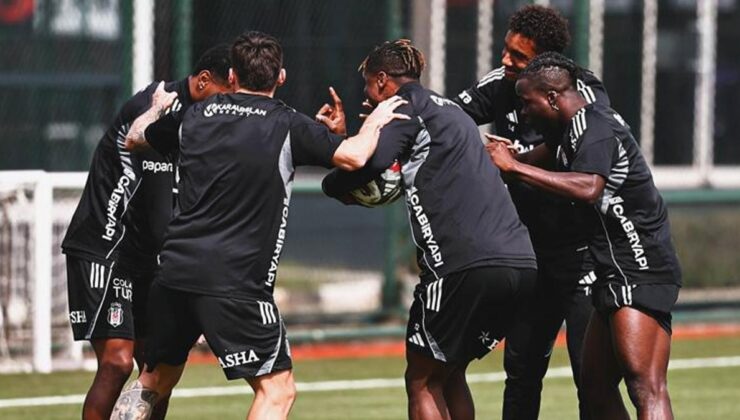 Beşiktaş taktik çalıştı