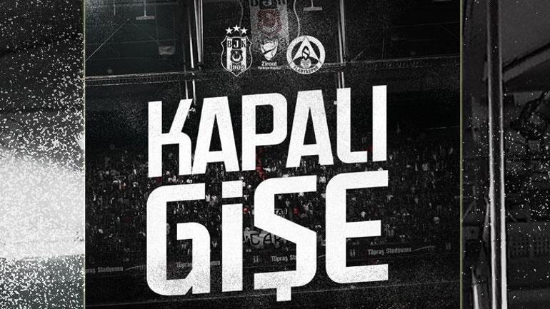 Beşiktaşın Alanyaspor maçı kapalı gişe Türkiye Kupası aşkına...