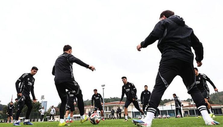 Beşiktaş’ta derbi hazırlıkları sürüyor