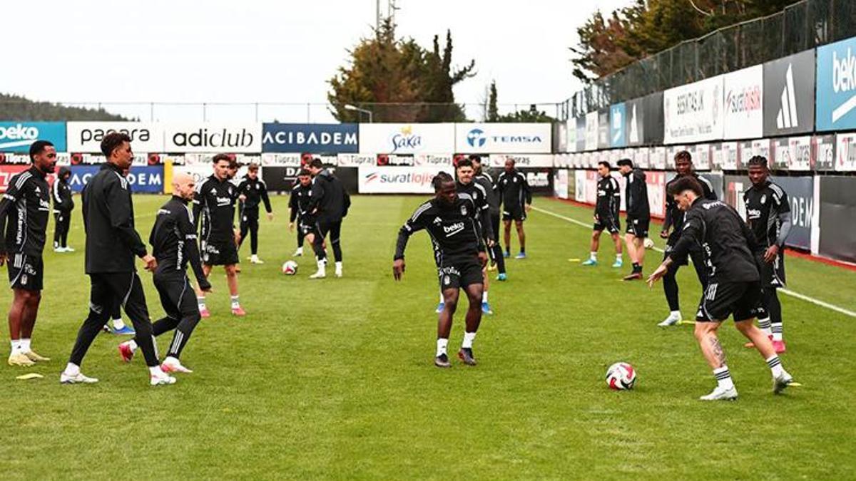 Beşiktaş’ta Samsunspor hazırlıkları tamamlandı