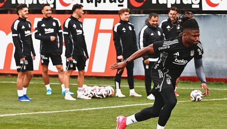 Beşiktaş’ta Samsunspor mesaisi devam etti