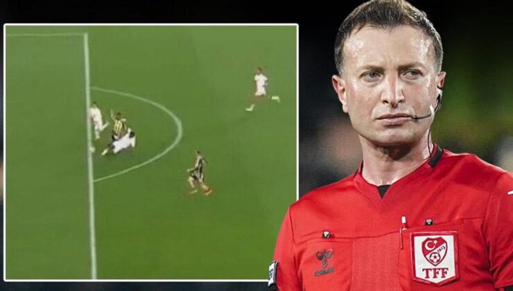 Beşiktaş’tan çok sert tepki! İşte Fenerbahçe’nin derbide penaltı kazandığı pozisyon