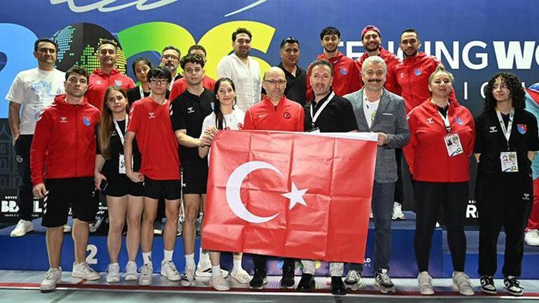 Bir şampiyon kazandık Eskrimin genç yıldızı Furkan Yaman yine zirvede