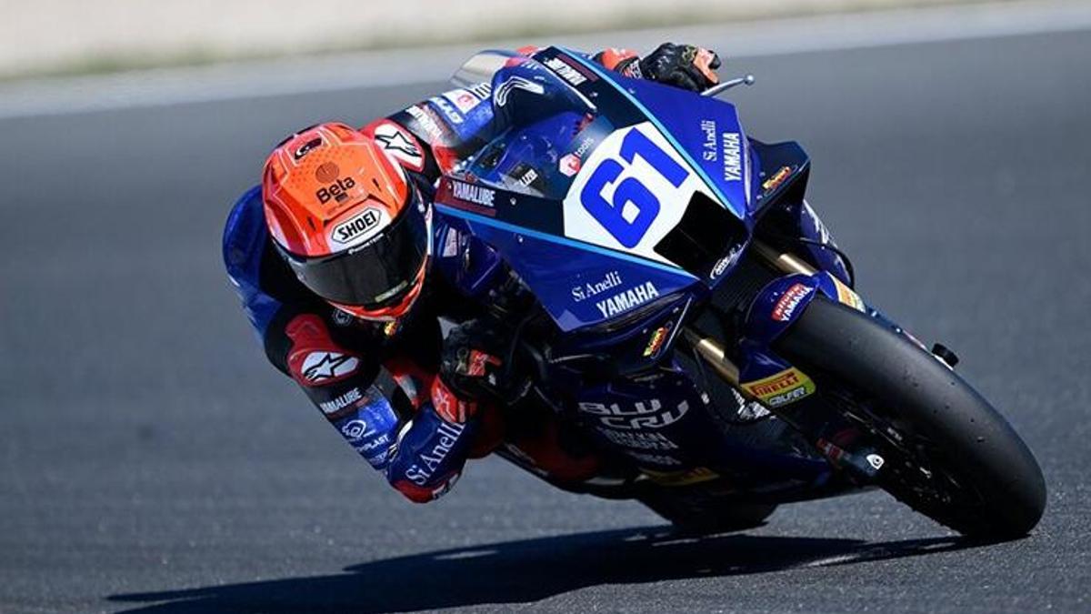 Can Öncü, Supersport Hollanda ayağının ilk yarışında 10. oldu