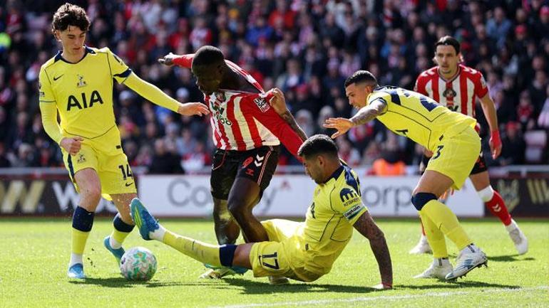 De Zerbi de çare olamadı, Spurs düşme hattında Sunderland - Tottenham maç sonucu 0-1