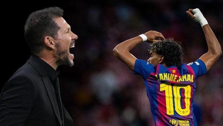 Diego Simeone: ‘Yamal gitsin PlayStation’da Şampiyonlar Ligi’ni kazansın’