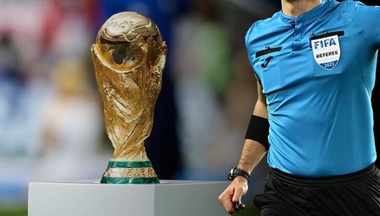 Dünya Kupası’nda görev yapacak hakemler belli oldu! FIFA açıkladı