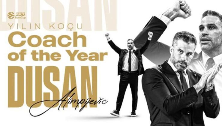 EuroCup Yılın Koçu Ödülü’nü Dusan Alimpijevic kazandı