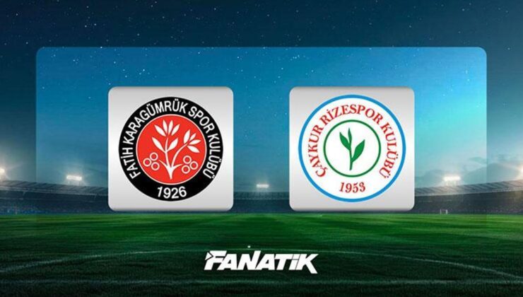 Fatih Karagümrük – Rizespor maçı ne zaman saat kaçta, hangi kanalda? Muhtemel 11’ler (Süper Lig 28. hafta)