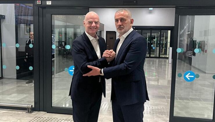 FIFA Başkanı Infantino, FIFA Arena projesinin açılışı için İstanbul’a geldi