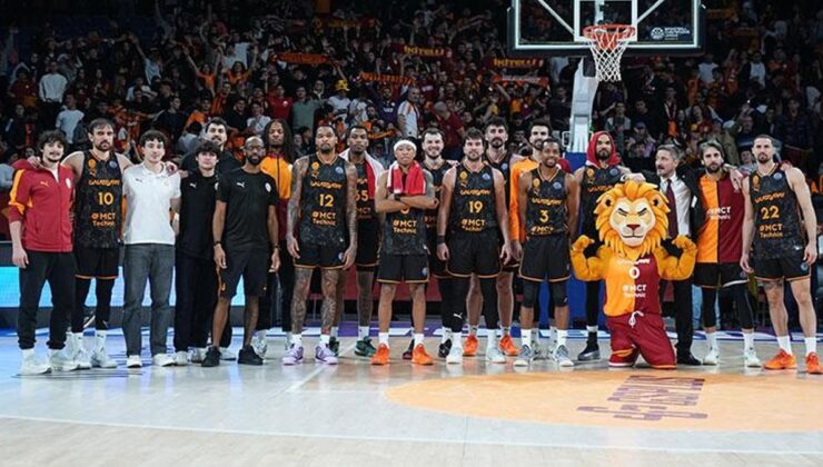 Galatasaray evinde kazandı! Seride durumu eşitledi