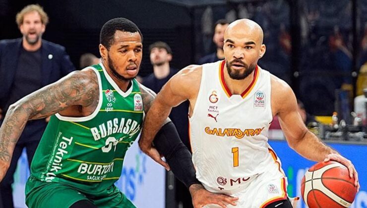 Galatasaray sahasında Bursaspor’u devirdi