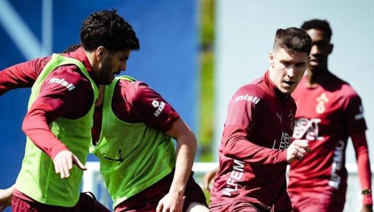 Galatasaray’da Göztepe mesaisi başladı!