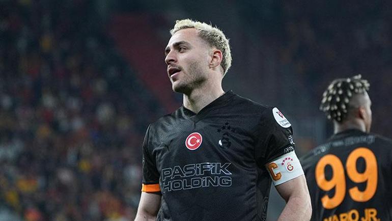 Galatasarayın yıldızı Barış Alper Yılmaz sahneye çıktı Zirveyi yakaladı