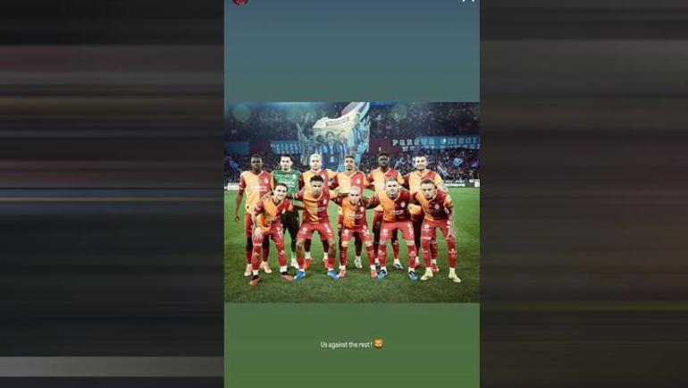 Galatasaraylı Noa Langdan Fenerbahçe-Beşiktaş maçının ardından paylaşım