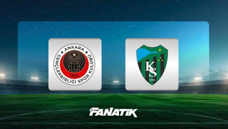 Gençlerbirliği-Kocaelispor maçı ne zaman, saat kaçta, hangi kanalda canlı yayınlanacak? (Muhtemel 11’ler)