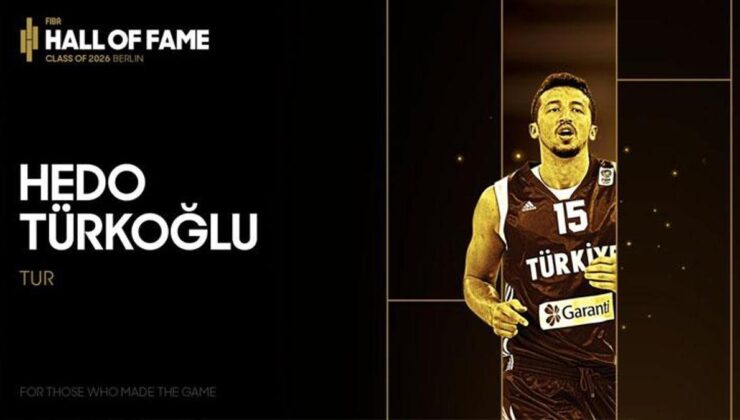 Hidayet Türkoğlu FIBA Onur Listesi’ne seçilen ilk Türk sporcu oldu! Tarihe geçti…