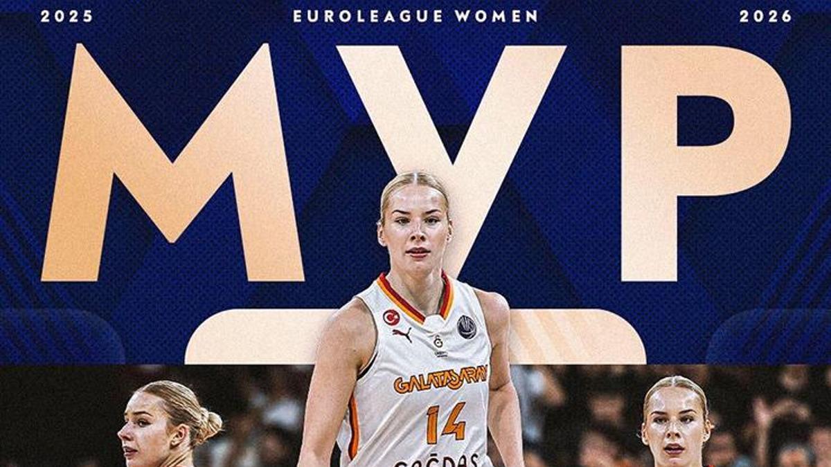 Kadınlar Euroleague’de sezonun MVP’si Galatasaray’dan Dorka Juhasz