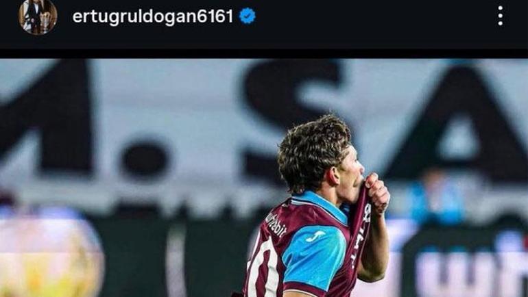 Maç sonu tartışma çıkmıştı Ertuğrul Doğandan olay paylaşım
