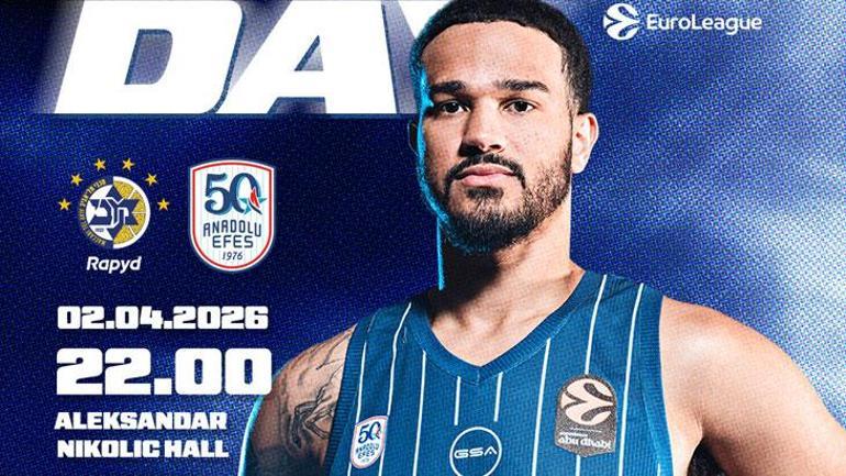 Maccabi Tel Aviv - Anadolu Efes maçı ne zaman, saat kaçta, hangi kanalda (EuroLeague 35. hafta)