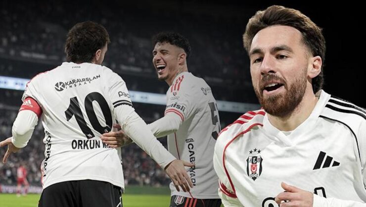 Orkun Kökçü çok klas! Kaptan Beşiktaş’ı sırtlıyor