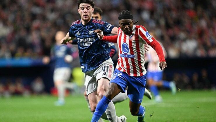 (ÖZET) Arsenal Madrid’de avantajı kaptı… Atletico Madrid – Arsenal maç sonucu 1-1