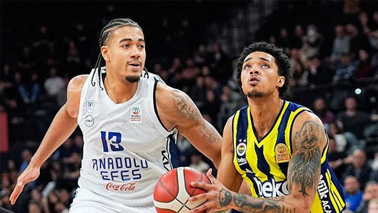 (ÖZET) Fenerbahçe derbide Anadolu Efesi farklı devirdi Ligde üst üste 2. galibiyetini aldı | Anadolu Efes - Fenerbahçe maç sonucu: 73-89
