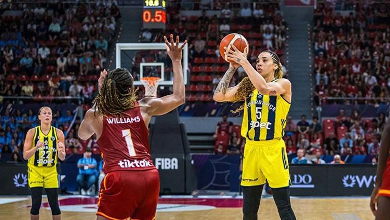 (ÖZET) Fenerbahçe finalde Galatasarayı devirdi Kadınlar EuroLeaguede şampiyon oldu | Galatasaray - Fenerbahçe maç sonucu: 55-68