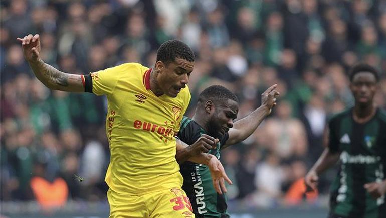 (ÖZET) Kocaelispor 1 puanı 90+8de kurtardı Müthiş maçta kazanan çıkmadı | Kocaelispor - Göztepe maç sonucu: 1-1