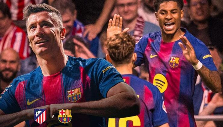 (ÖZET) Lewandowski’den şampiyonluk golü! Müthiş geri dönüş… Atletico Madrid – Barcelona maç sonucu 1-2