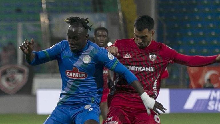 (ÖZET) Rizespor 2 dakikada geri döndü 3 puanı yıldızlarıyla aldı | Rizespor - Gaziantep FK maç sonucu: 2-1