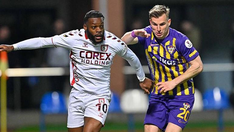 (ÖZET) Samsunspor Eyüpsporu son dakikada yıktı Eyüpspor - Samsunspor maçı sonucu: 1-2